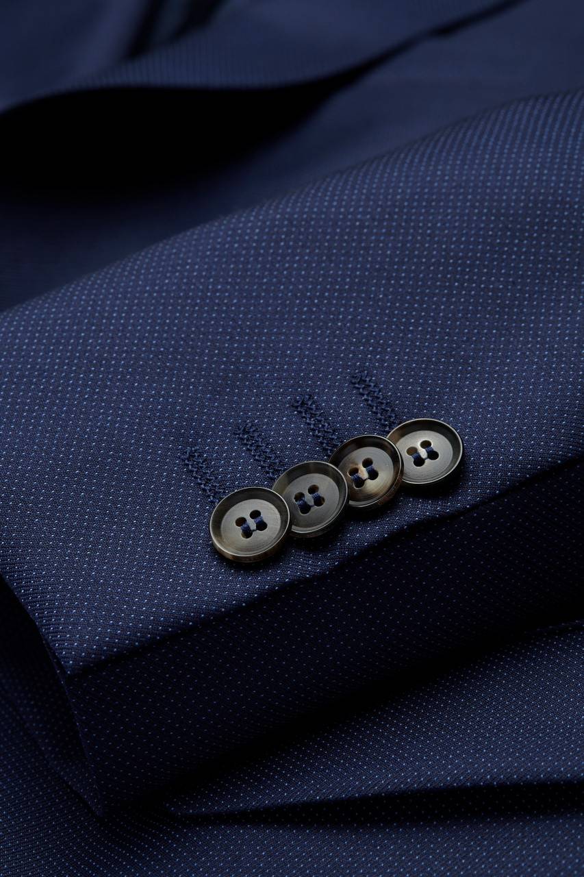 Digel Abito Blu Marine Digel Drop Sei Modern Fit Tessuto Reda 110's