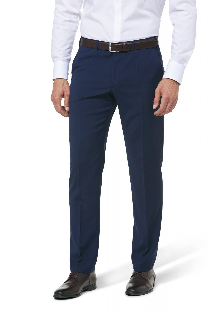 Digel Abito Blu Napoli Digel Drop Sei Modern Fit In Pura Lana Vergine Marzotto Super 100