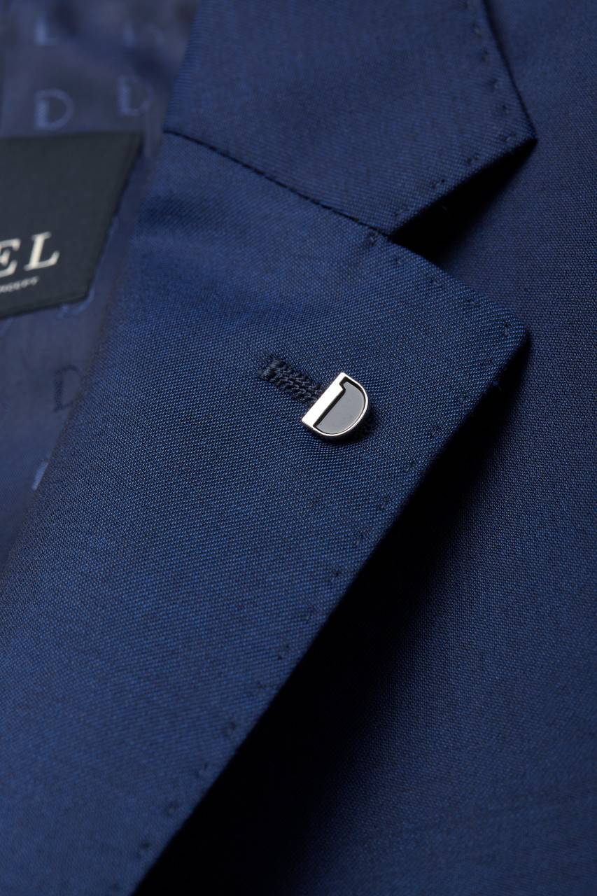 Digel Abito Blu Napoli Digel Drop Sei Modern Fit In Pura Lana Vergine Reda