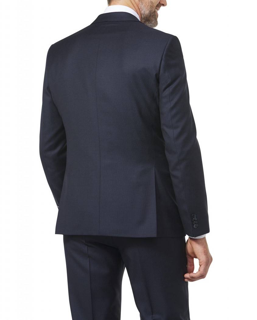 Digel Abito Blu Navy Digel Drop Sei Con Panciotto Tessuto Reda 110's