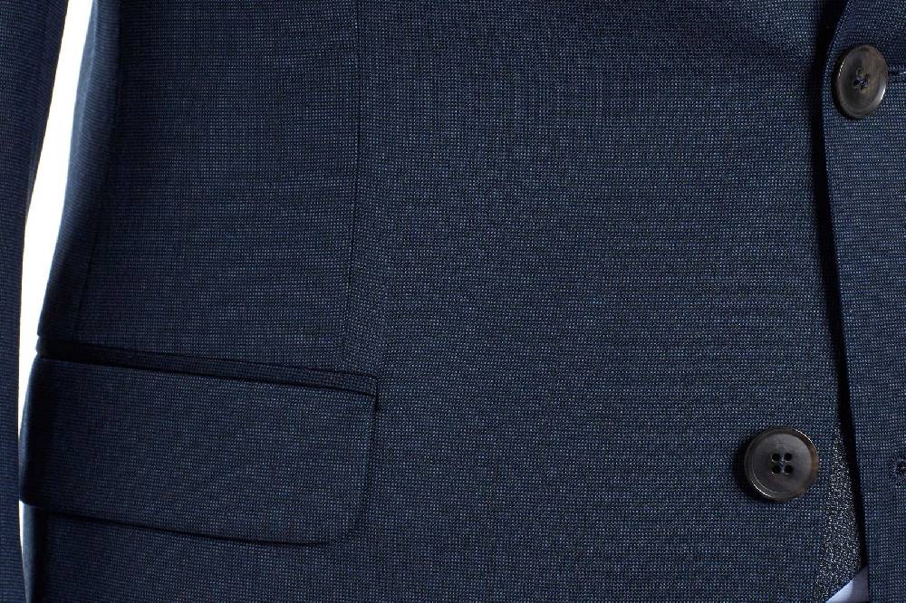 Digel Abito Blu Navy Digel Drop Sei Modern Fit In Lana Reda 110' S