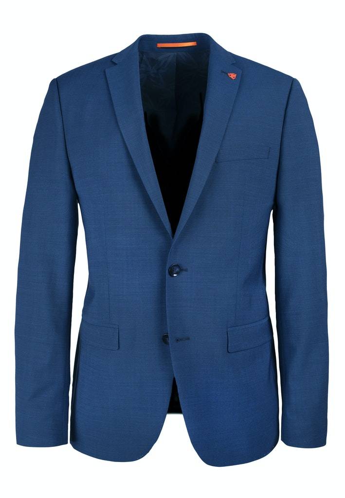 Roy Robson Abito Blu Navy Roy Robson Extra Slim Fit In Lana Bi-stretch