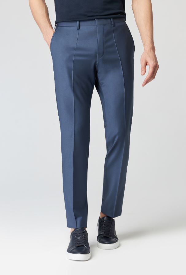 Roy Robson Abito Blu Navy Roy Robson Slim Fit Lana Bi-stretch