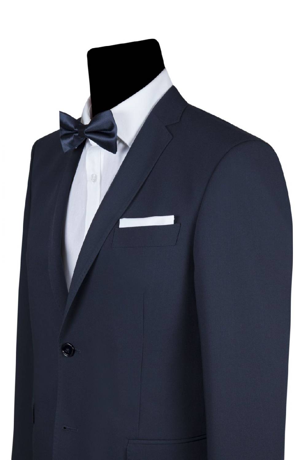 Simbols Abito Blu Navy Simbols Drop Quattro Corto Comfort Fit