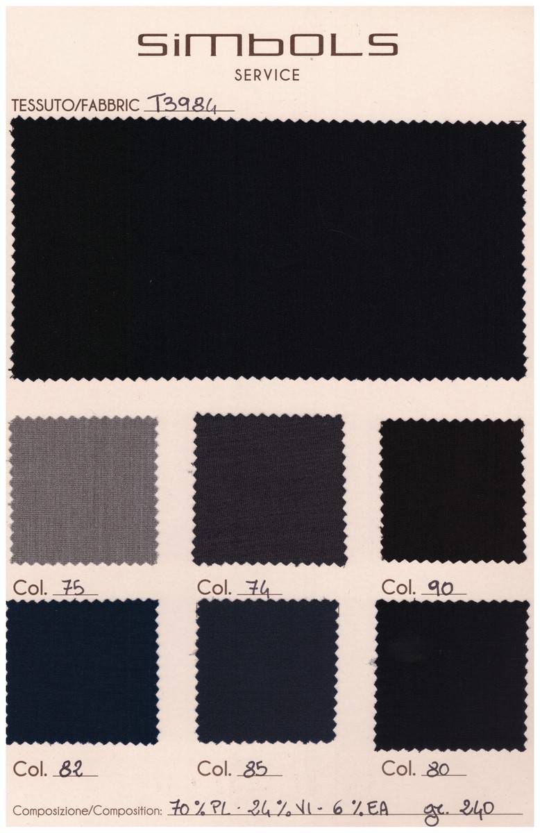 Simbols Abito Blu Navy Simbols Drop Quattro Corto Comfort Fit