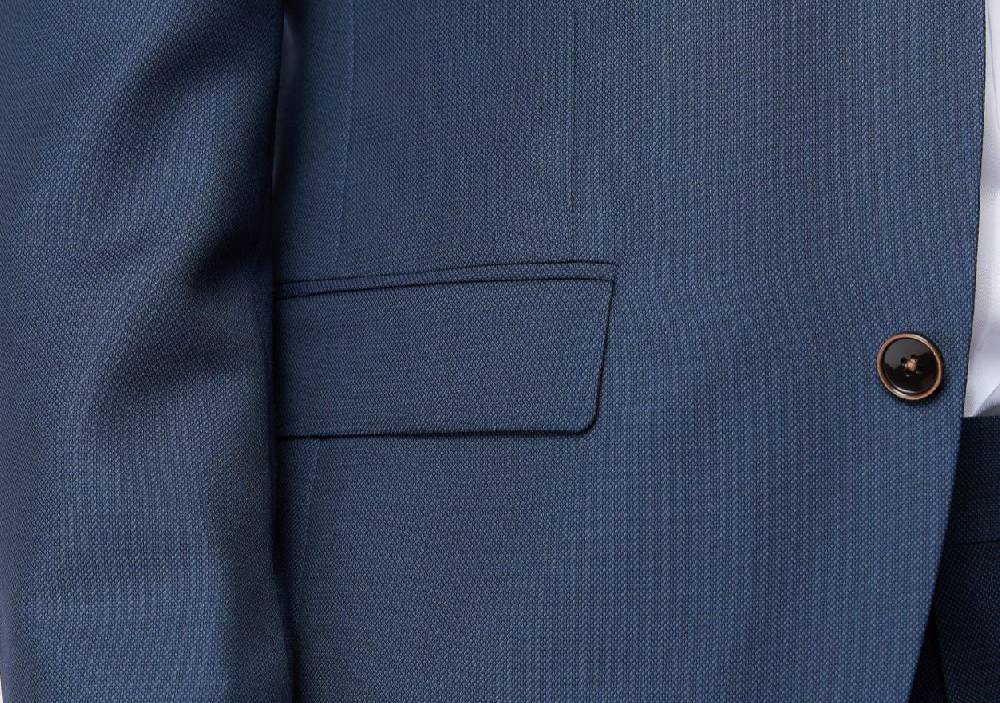 Roy Robson Abito Blu Roy Robson In Lana Reda Super 130's Drop Sei Regular Fit