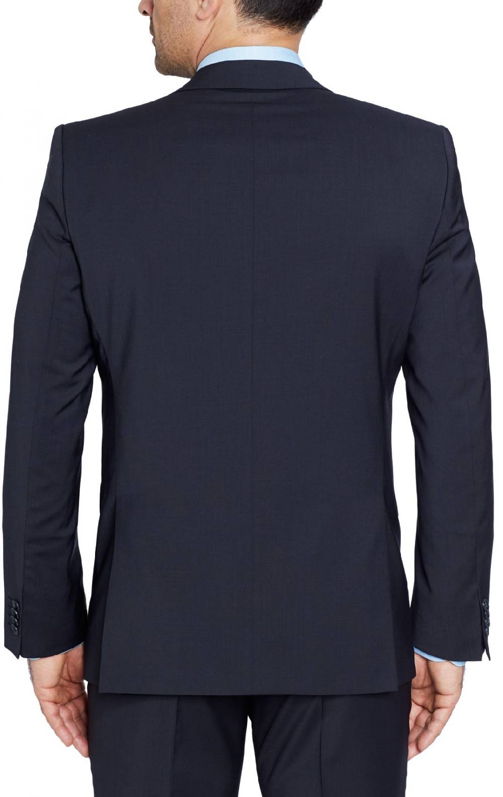 Digel Abito Blu Scuro Digel Drop Sei Modern Fit In Lana Marzotto Natural Stretch