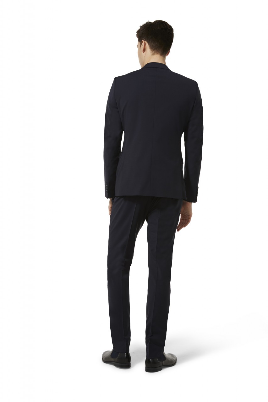 Digel Move Abito Blu Scuro Digel Move In Lana Elasticizzata Extra Slim Fit