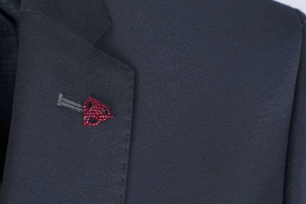 Roy Robson Abito Blu Scuro Slim Fit Con Gilet Roy Robson In Lana Stretch