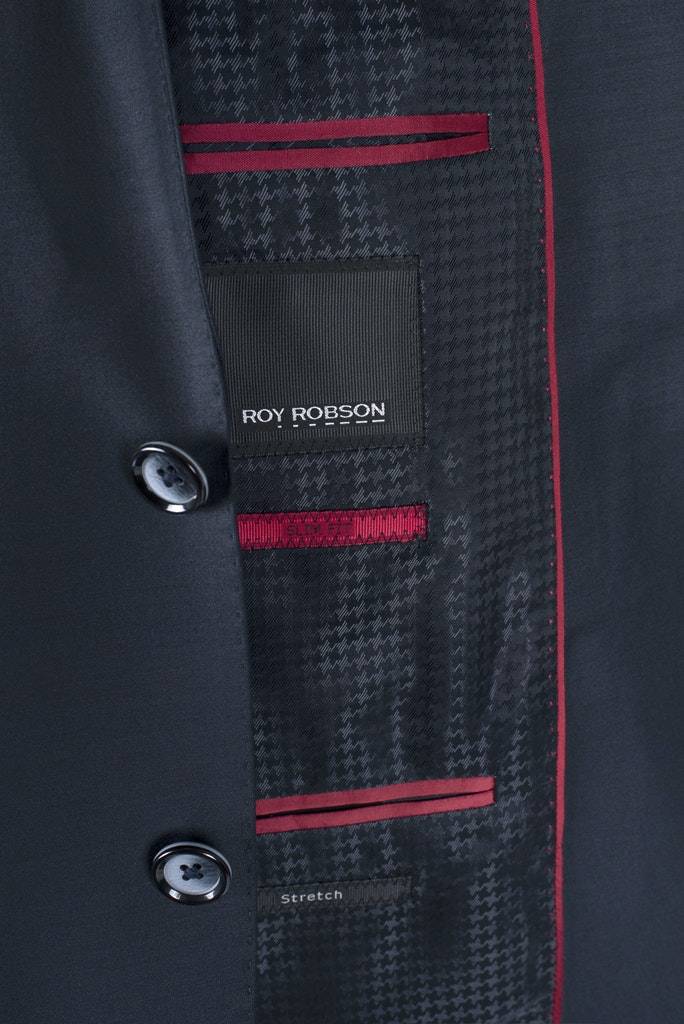 Roy Robson Abito Blu Scuro Slim Fit Roy Robson Lana Stretch