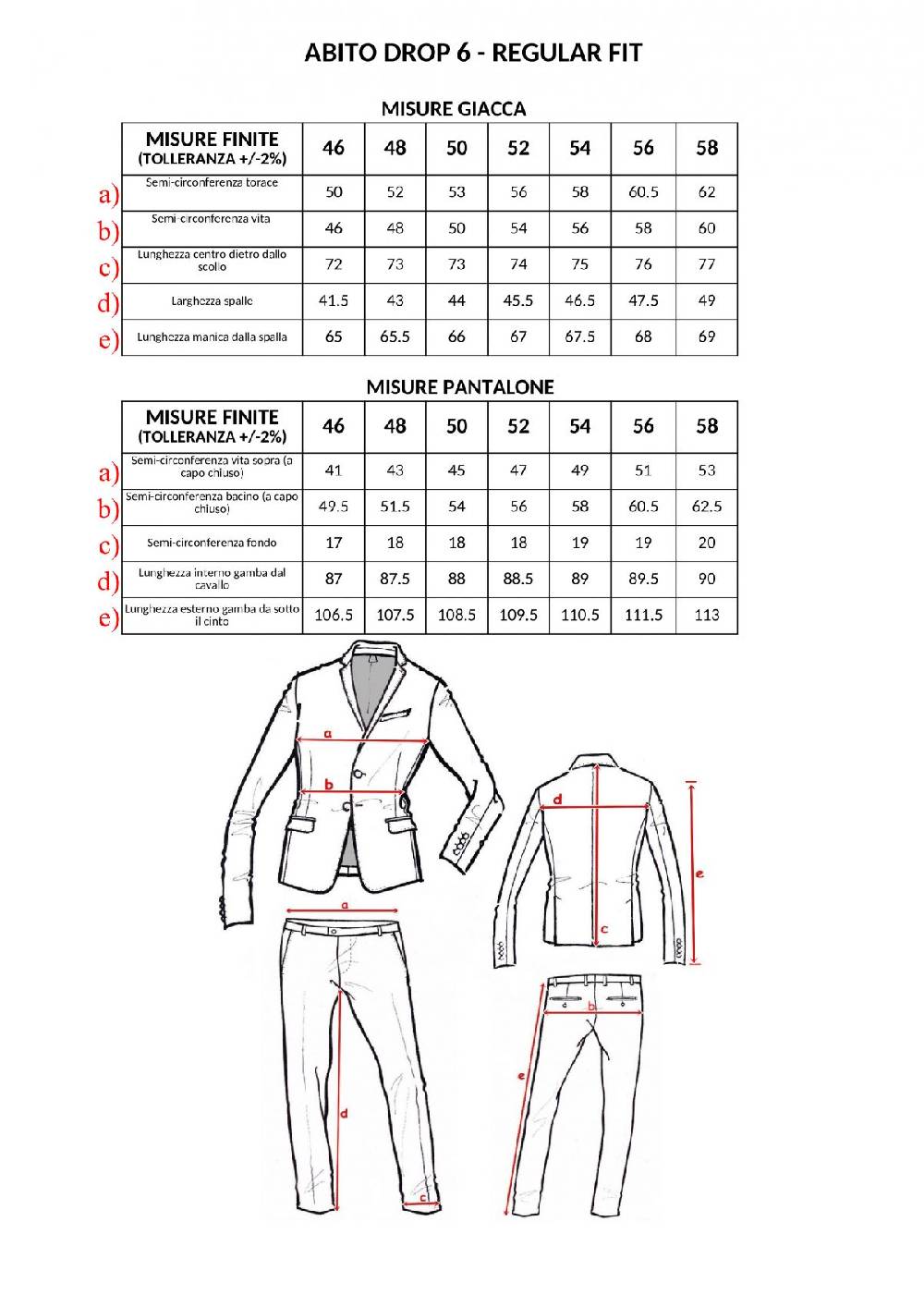 Simbols Abito Blu Simbols Regular Fit Drop Sei Poliviscosa Stretch