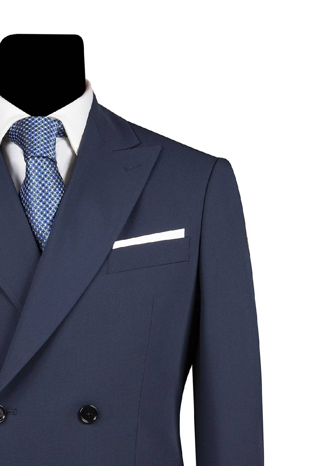 Simbols Abito Blu Slim Fit Doppiopetto Simbols Stretch