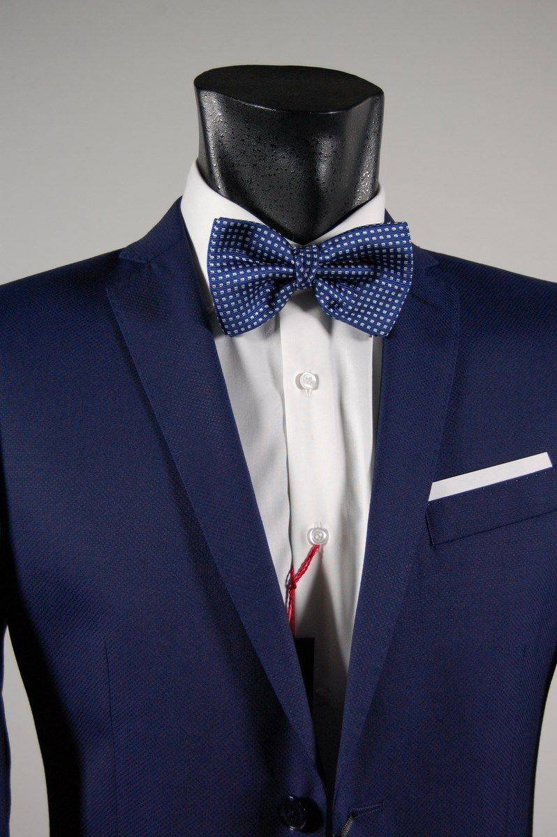 John Barritt Abito Blu Slim Fit John Barritt Ticket Pocket