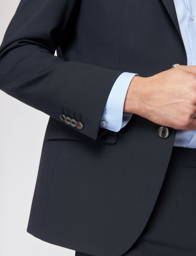 Roy Robson Abito Blu Slim Fit Roy Robson Lana Stretch