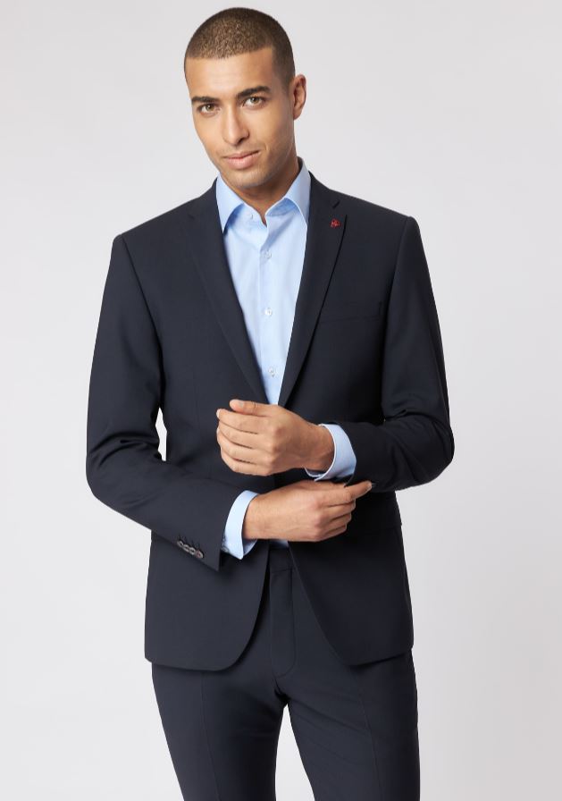 Roy Robson Abito blu slim fit roy robson lana stretch
