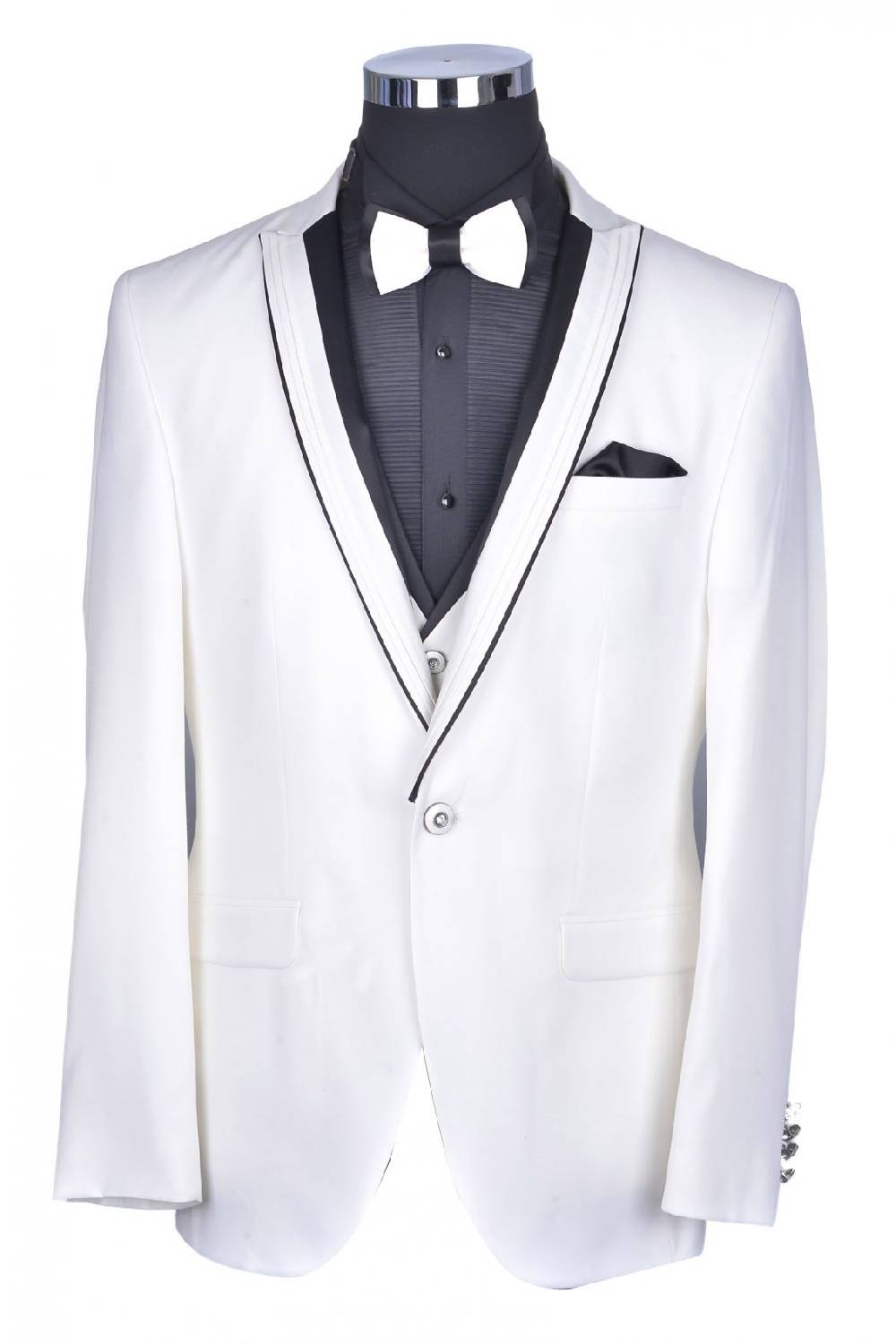 Baggi Abito Da Cerimonia Baggi Slim Fit Con Petto A Lancia