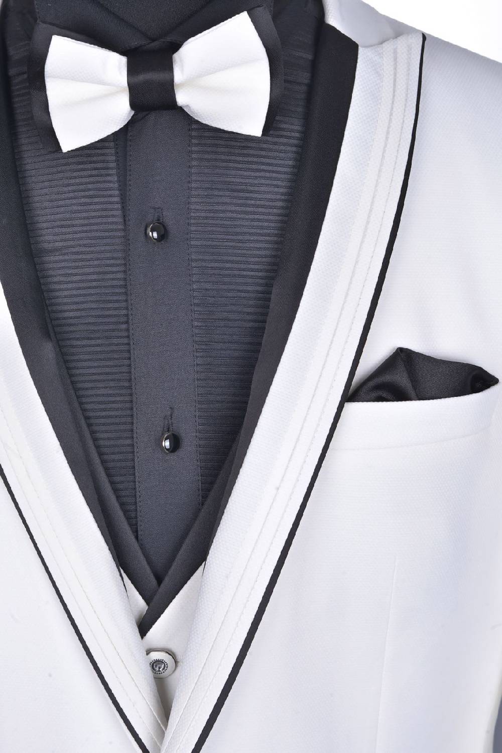 Baggi Abito Da Cerimonia Baggi Slim Fit Con Petto A Lancia