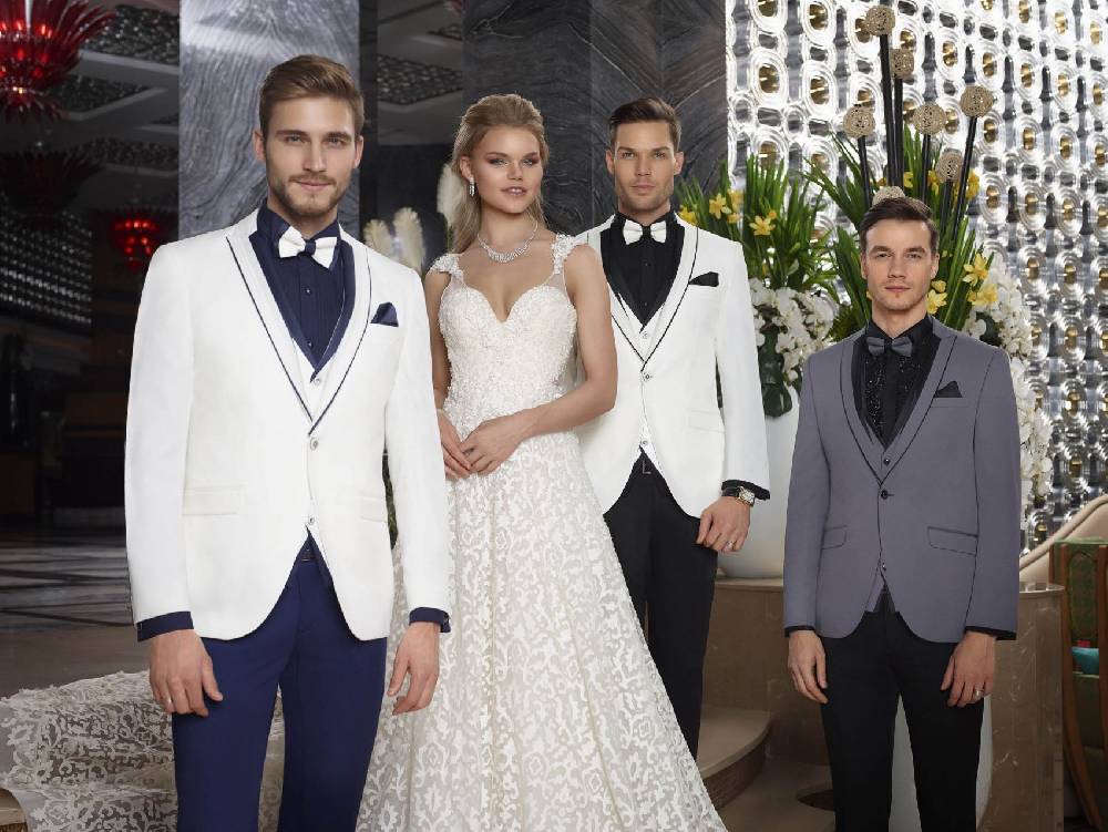 Baggi Abito da cerimonia baggi slim fit con petto a lancia