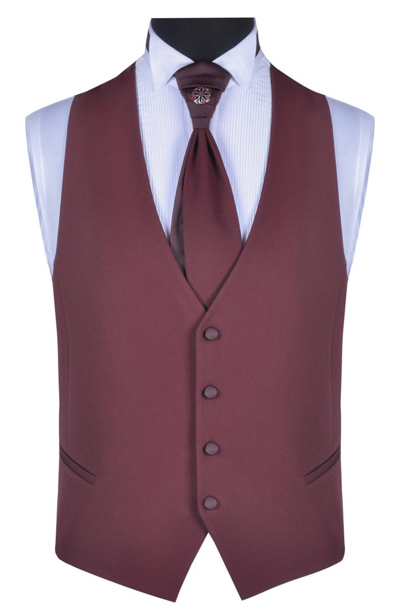 Baggi Abito Da Sposo Baggi Cerimonia Borgogna Slim Fit