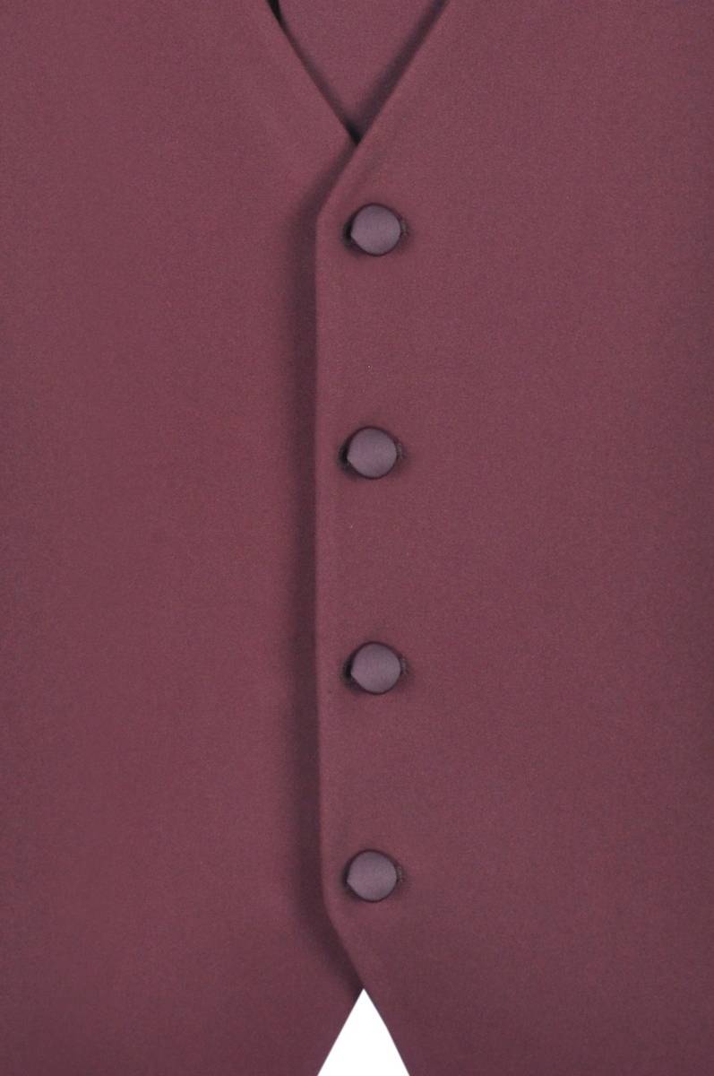 Baggi Abito Da Sposo Baggi Cerimonia Borgogna Slim Fit