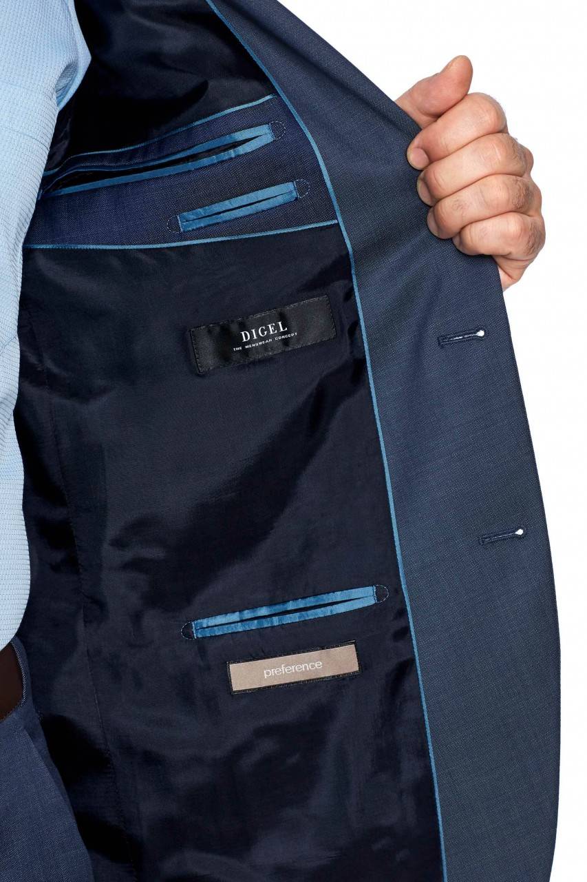 Digel Abito Digel Blu Marine Drop Sei Modern Fit Pura Lana 120's