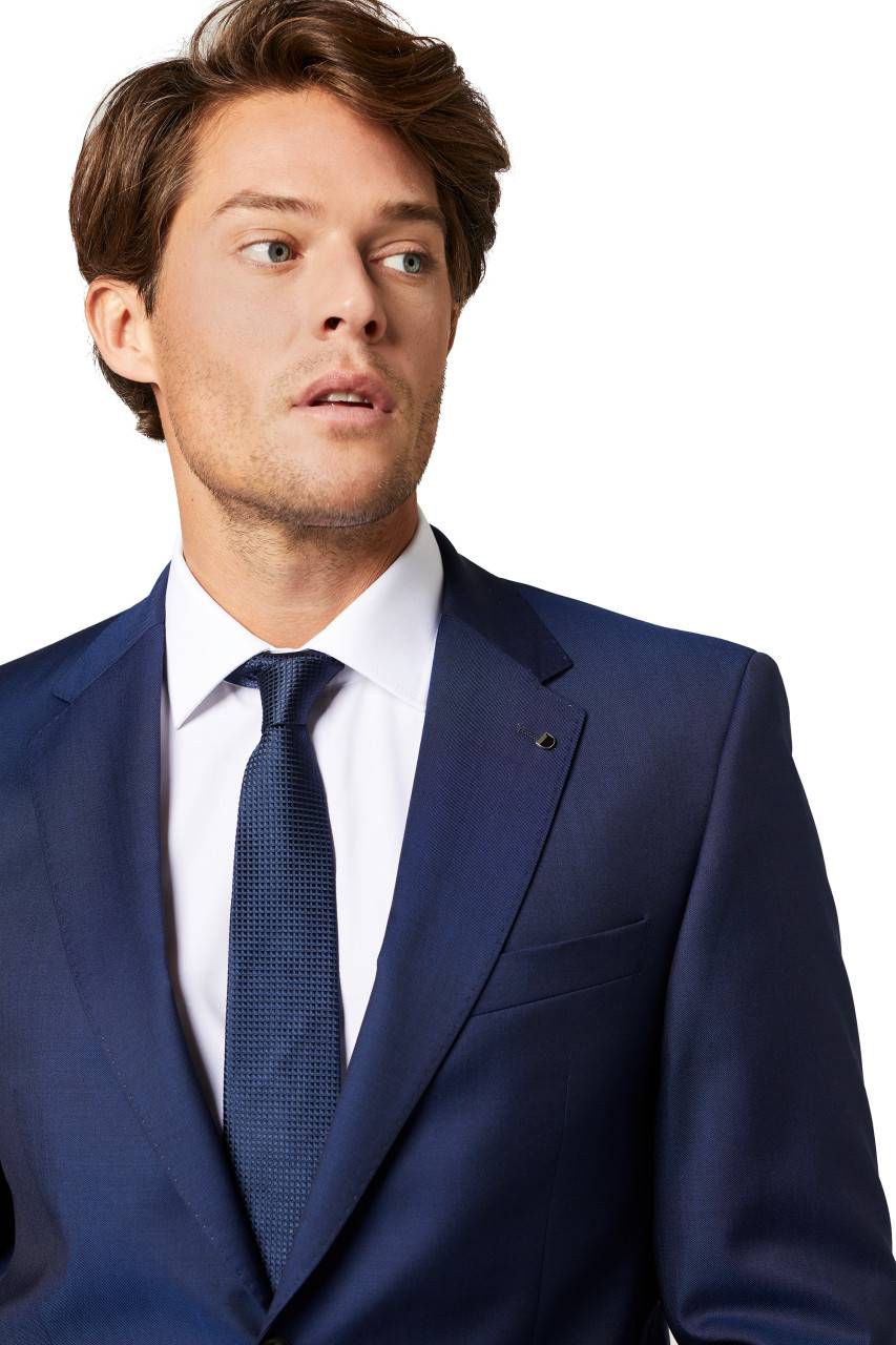 Digel Abito Digel Blu Napoli Drop Sei Modern Fit Lana Reda Super 110's