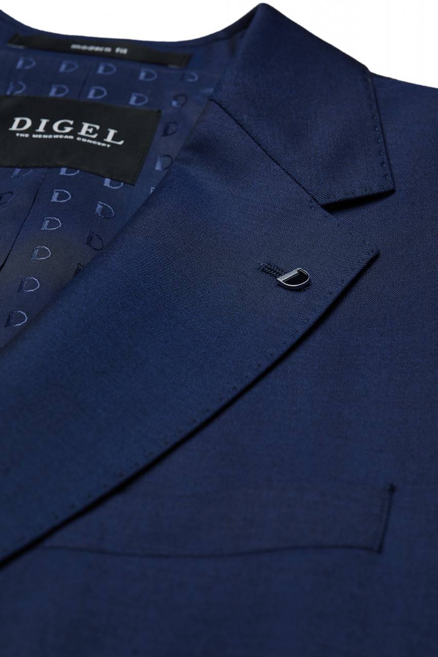 Digel Abito Digel Blu Napoli Drop Sei Modern Fit Lana Reda Super 110's