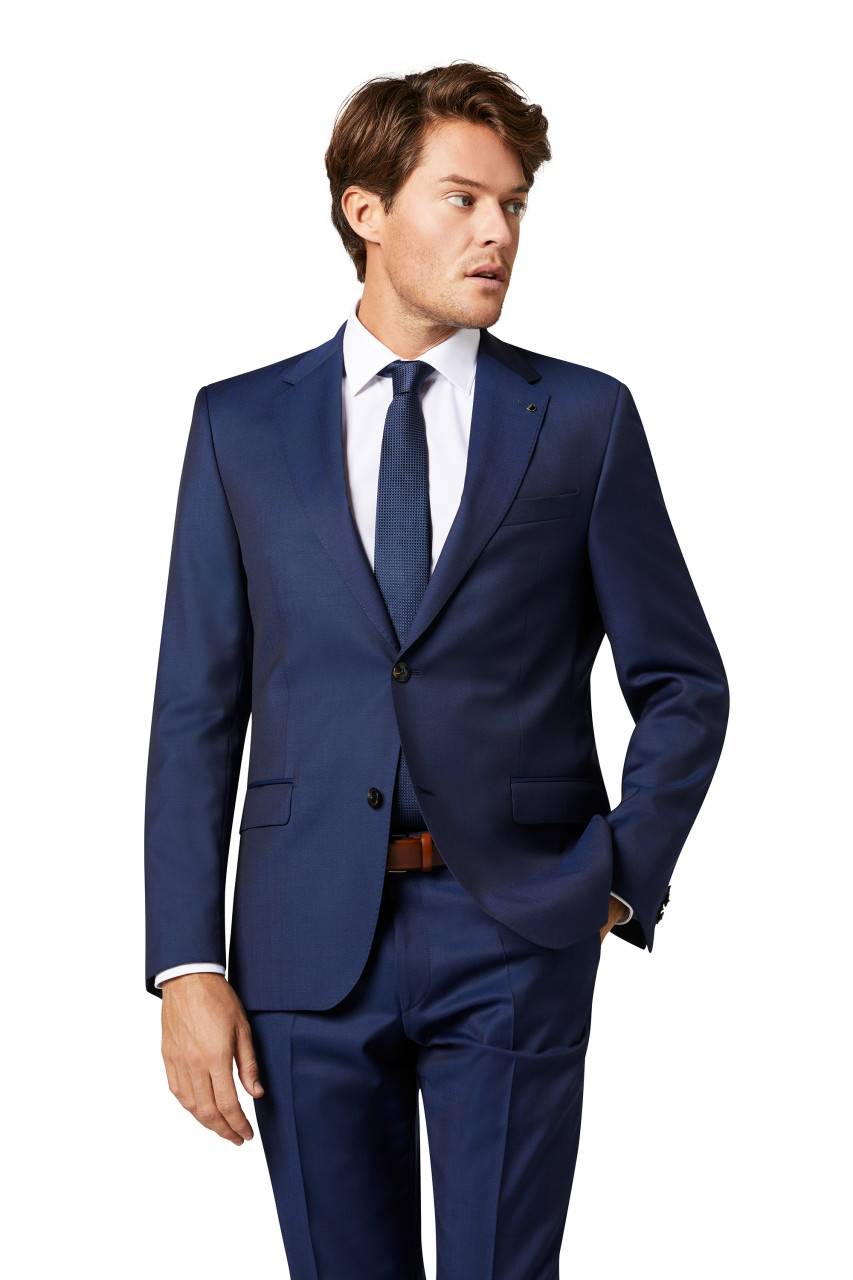 Digel Abito digel blu napoli drop sei modern fit lana reda super 110's