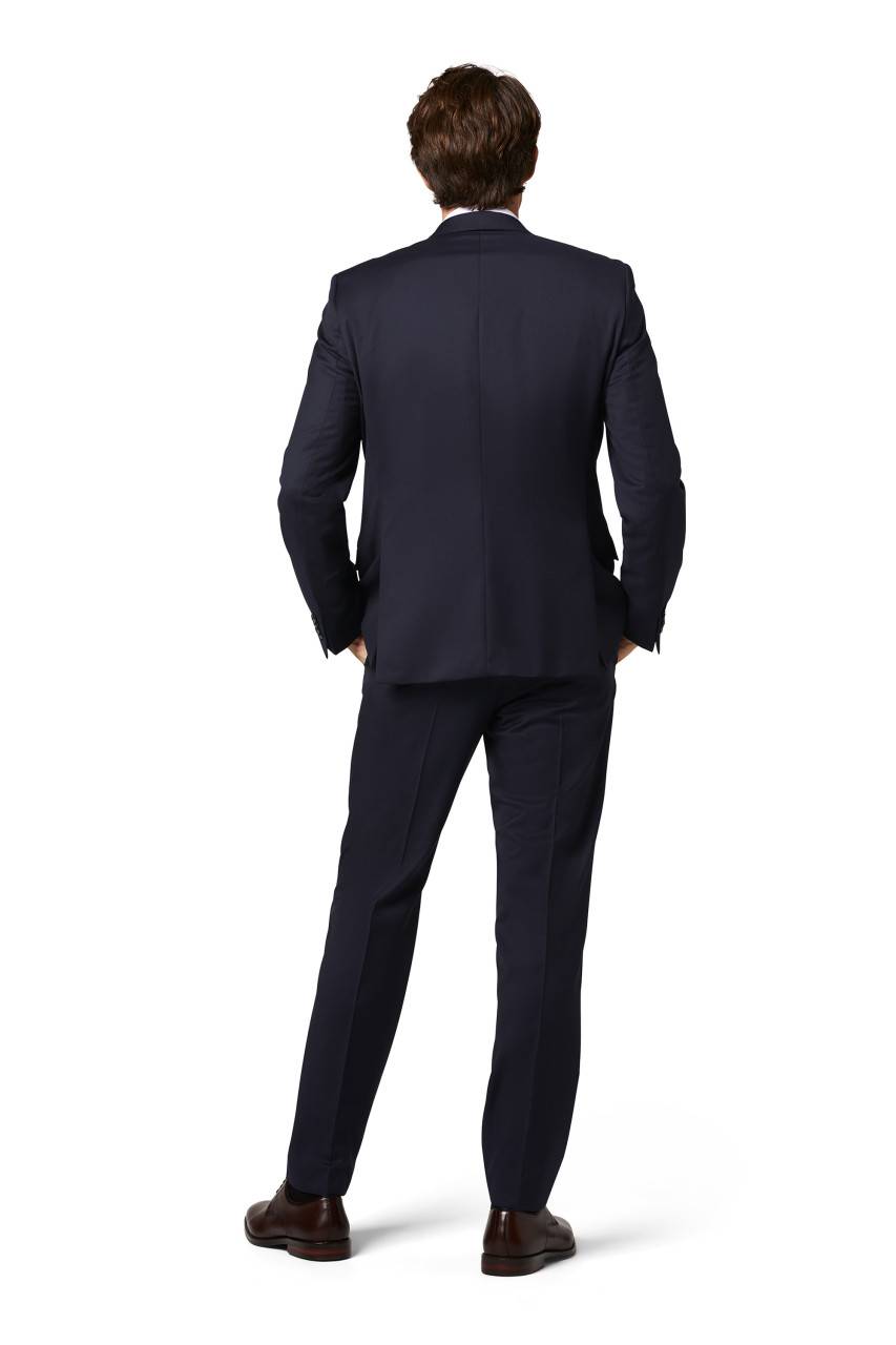 Digel Abito Digel Blu Scuro Drop Sei Modern Fit Lana Reda Super 110's