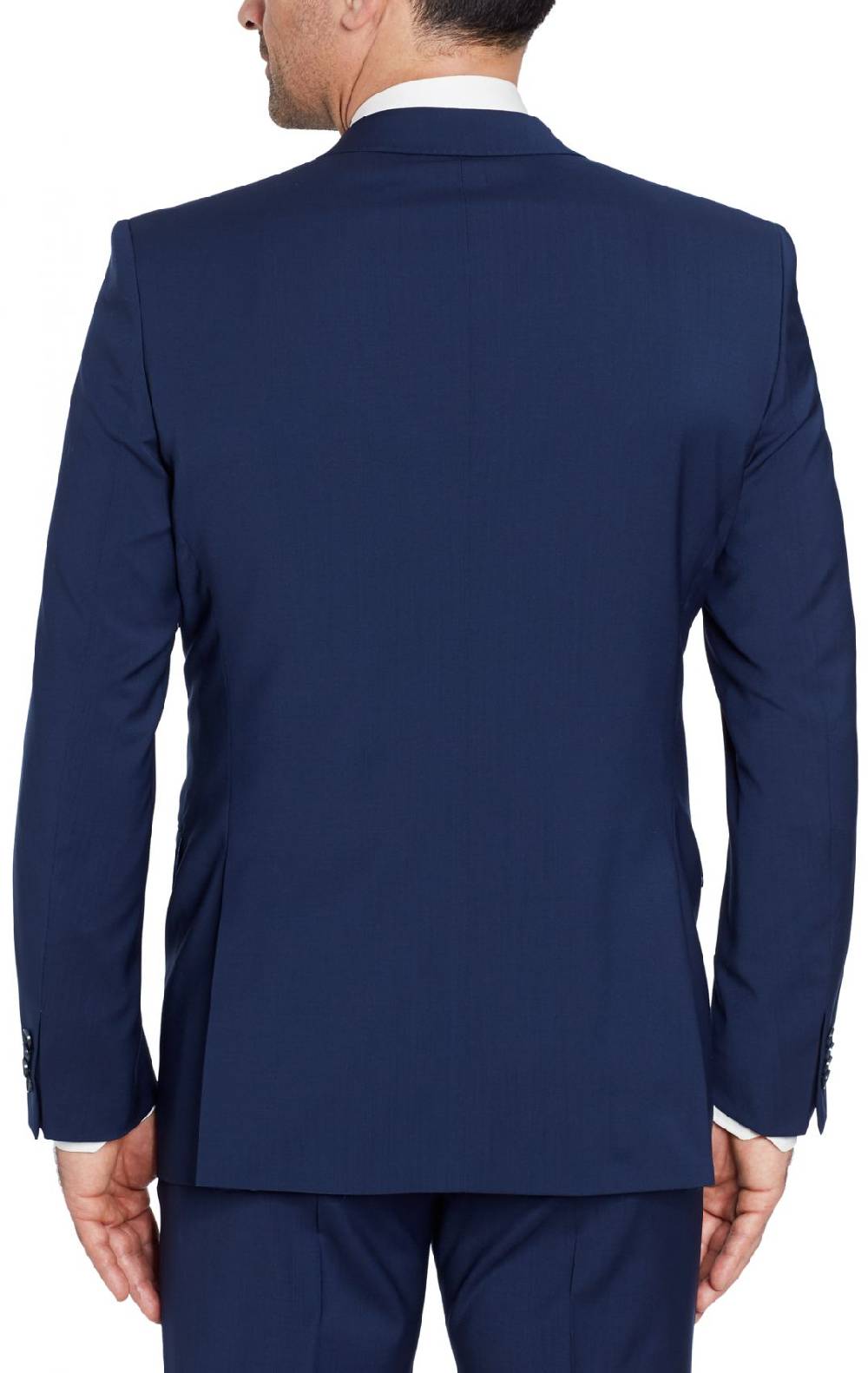 Digel Abito Digel Blu Tropicale Drop Sei Modern Fit In Pura Lana Marzotto