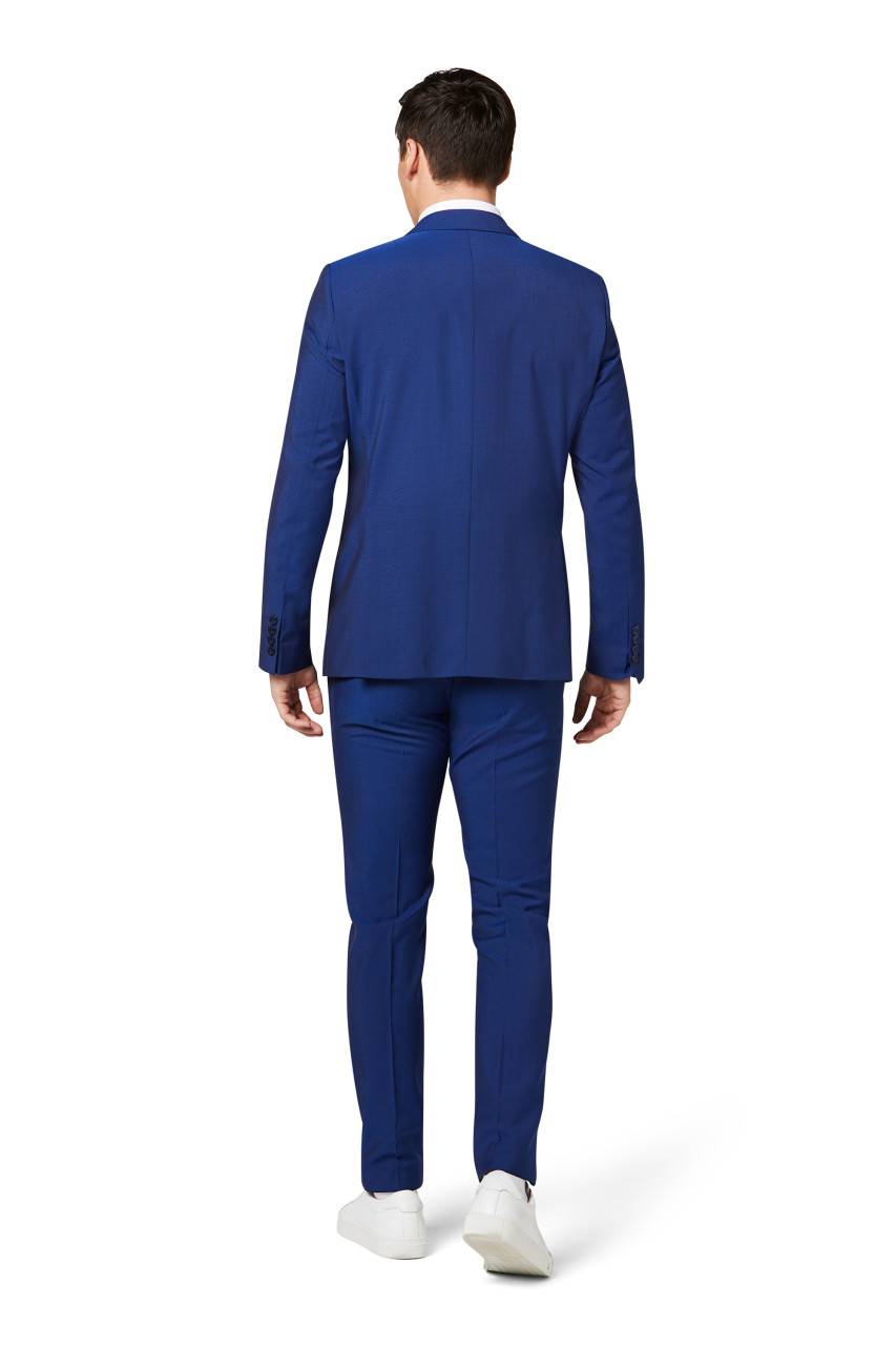 Digel Abito Digel Drop Quattro Corto Slim Fit Blu Marine Lana Marzotto Super 100's