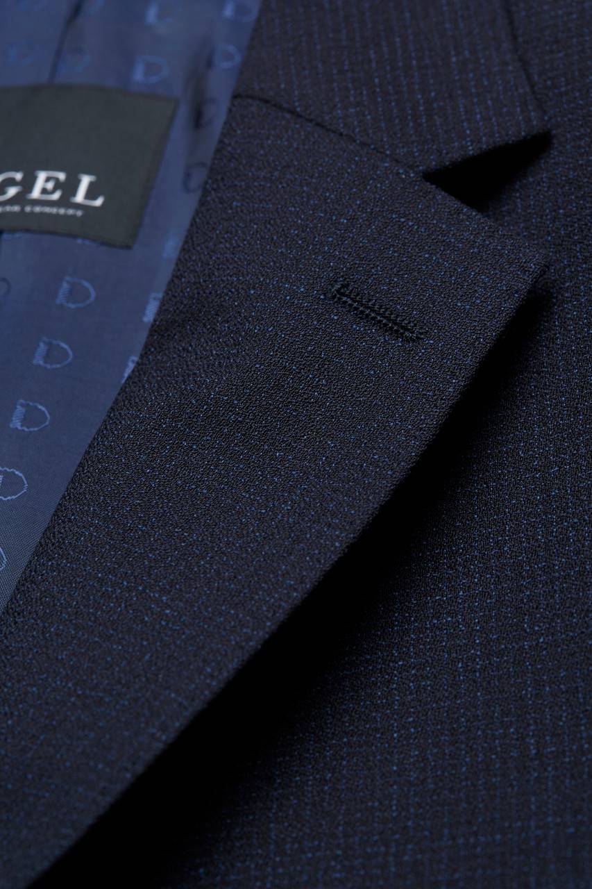 Digel Abito Digel Drop Sei Modern Fit Blu Lana Merlane