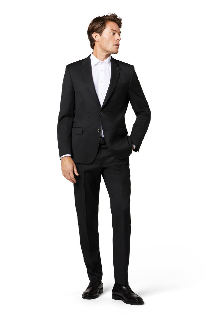 Digel Abito digel nero drop sei modern fit lana reda super 110's