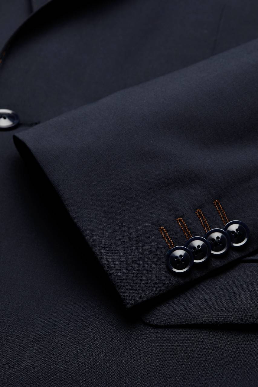 Digel Abito Drop Quattro Digel Blu In Lana Stretch Easywool