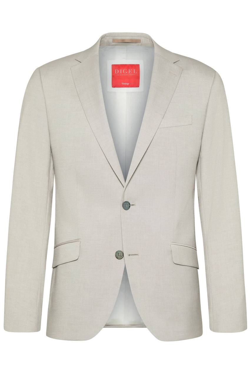 Digel Abito Elegante Beige Digel Slim Fit Con Gilet E Papillon