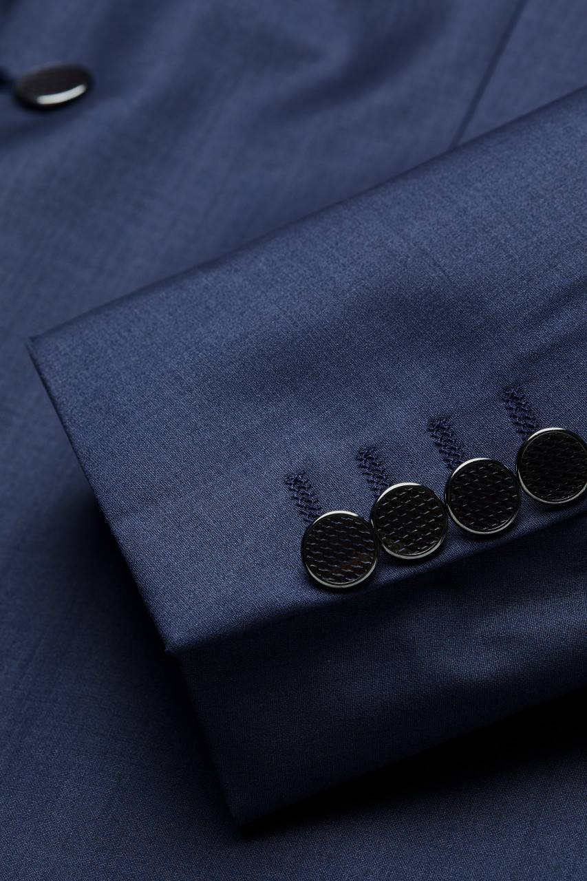 Digel Abito Elegante Digel Blu Marine Con Panciotto Drop Quattro Corto