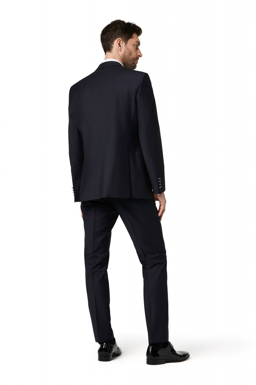 Digel Abito Elegante Digel Blu Scuro Con Panciotto Drop Sei Modern Fit