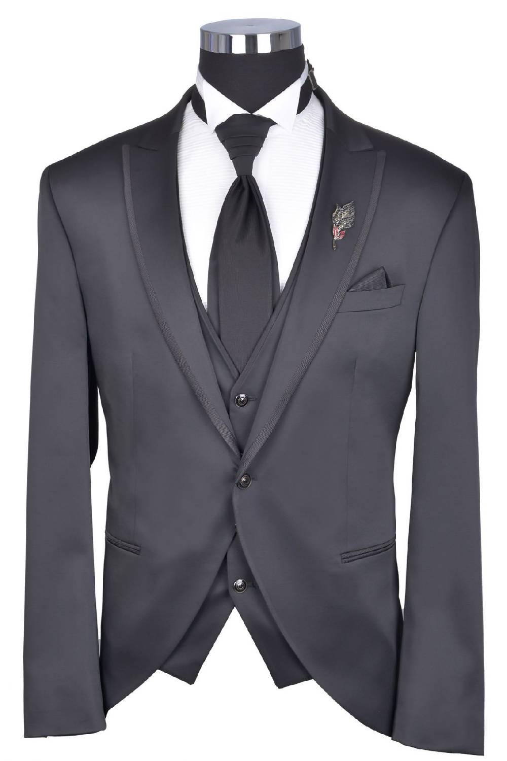 Baggi Abito Elegante Slim Fit Baggi Con Petto A Lancia