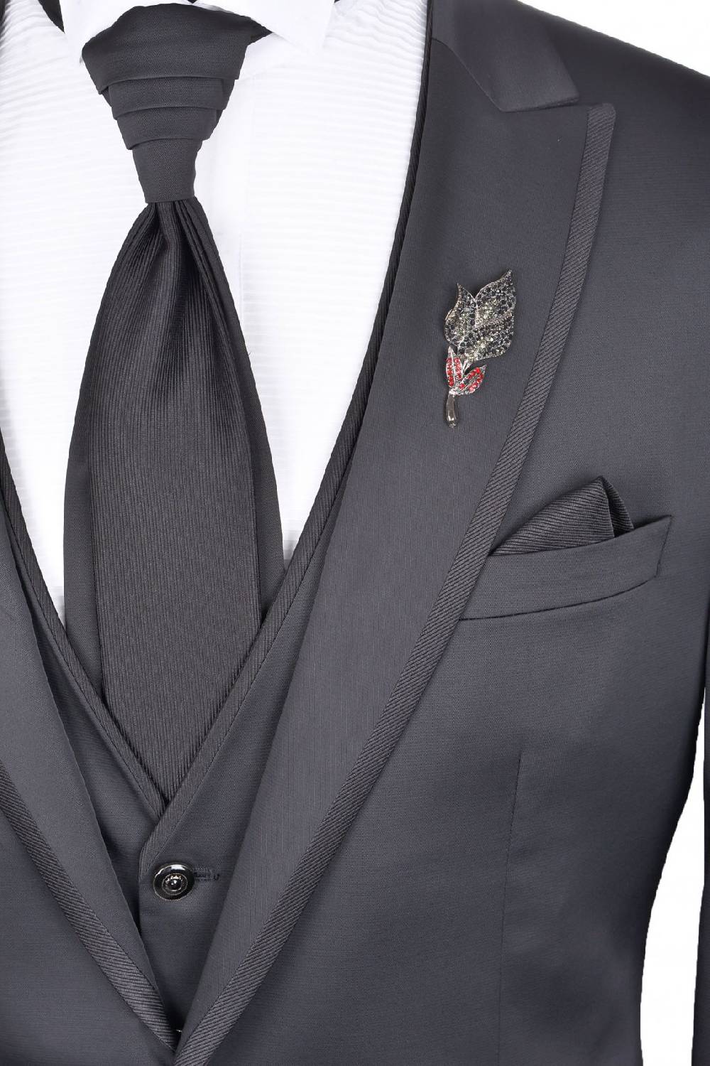 Baggi Abito Elegante Slim Fit Baggi Con Petto A Lancia