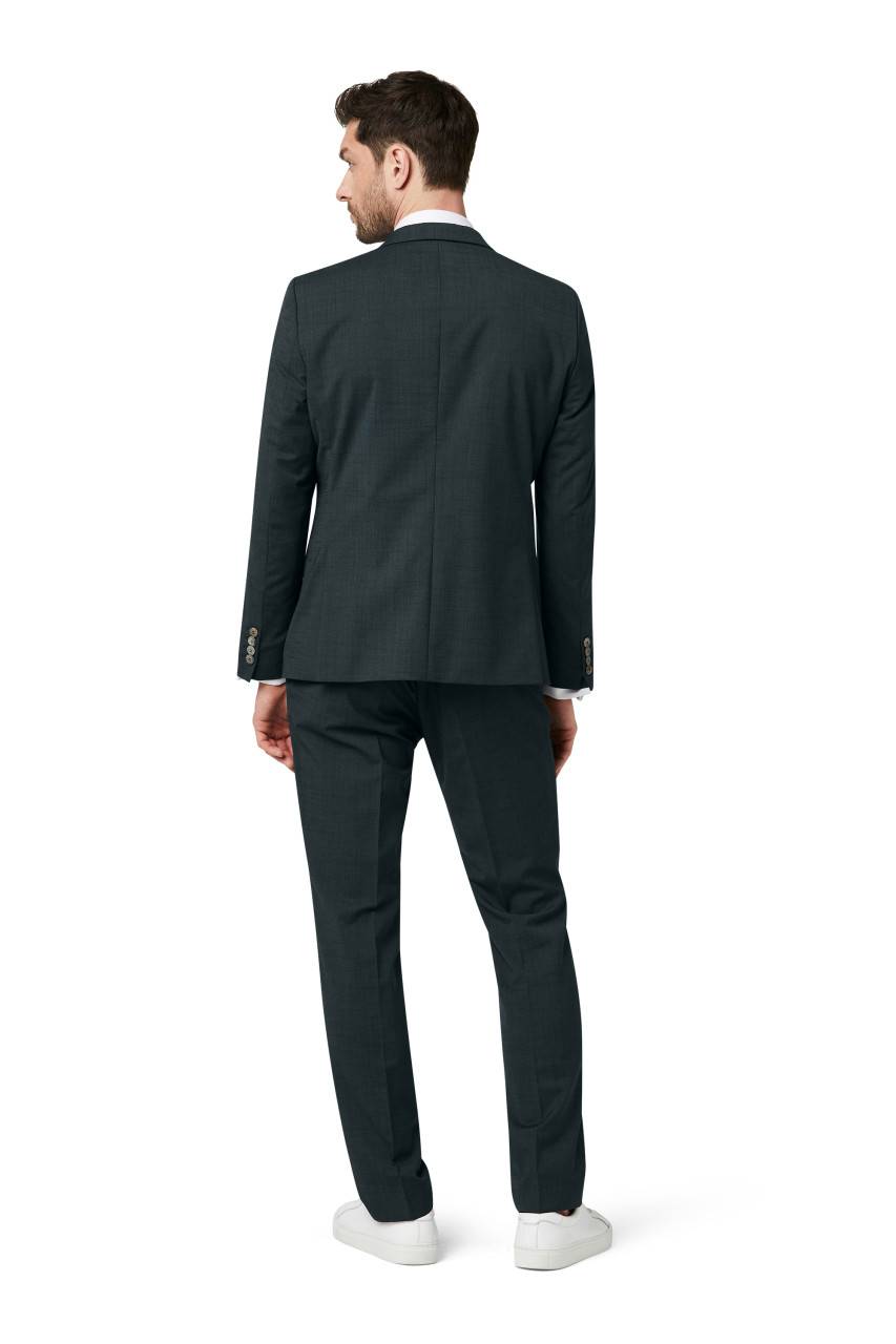 Digel Abito Elegante Verde Scuro Digel Slim Fit Con Gilet