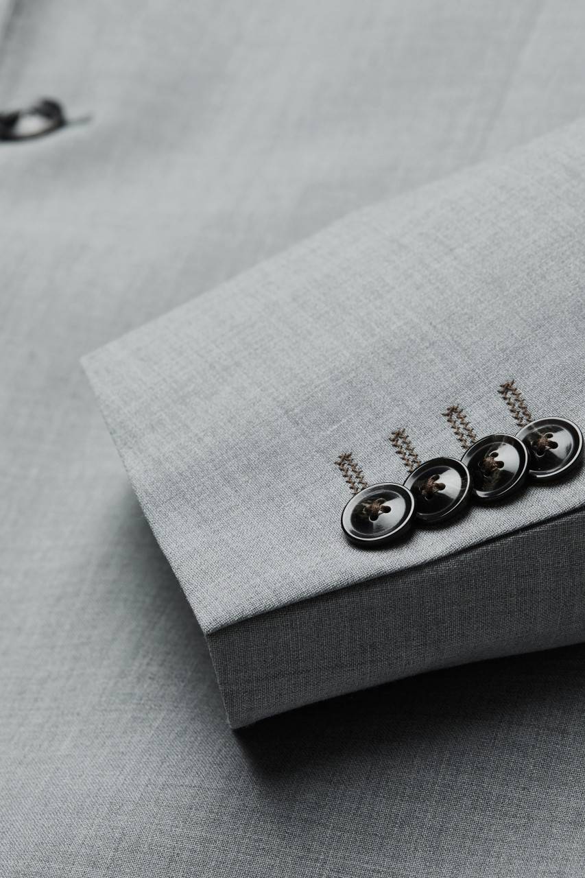 Digel Abito Grigio Chiaro Digel In Lana Stretch Easywool Modern Fit