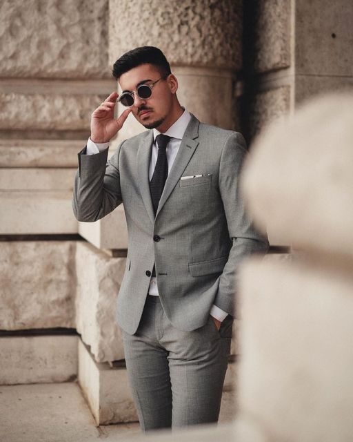 Digel Move Abito grigio chiaro digel move extra slim fit stretch