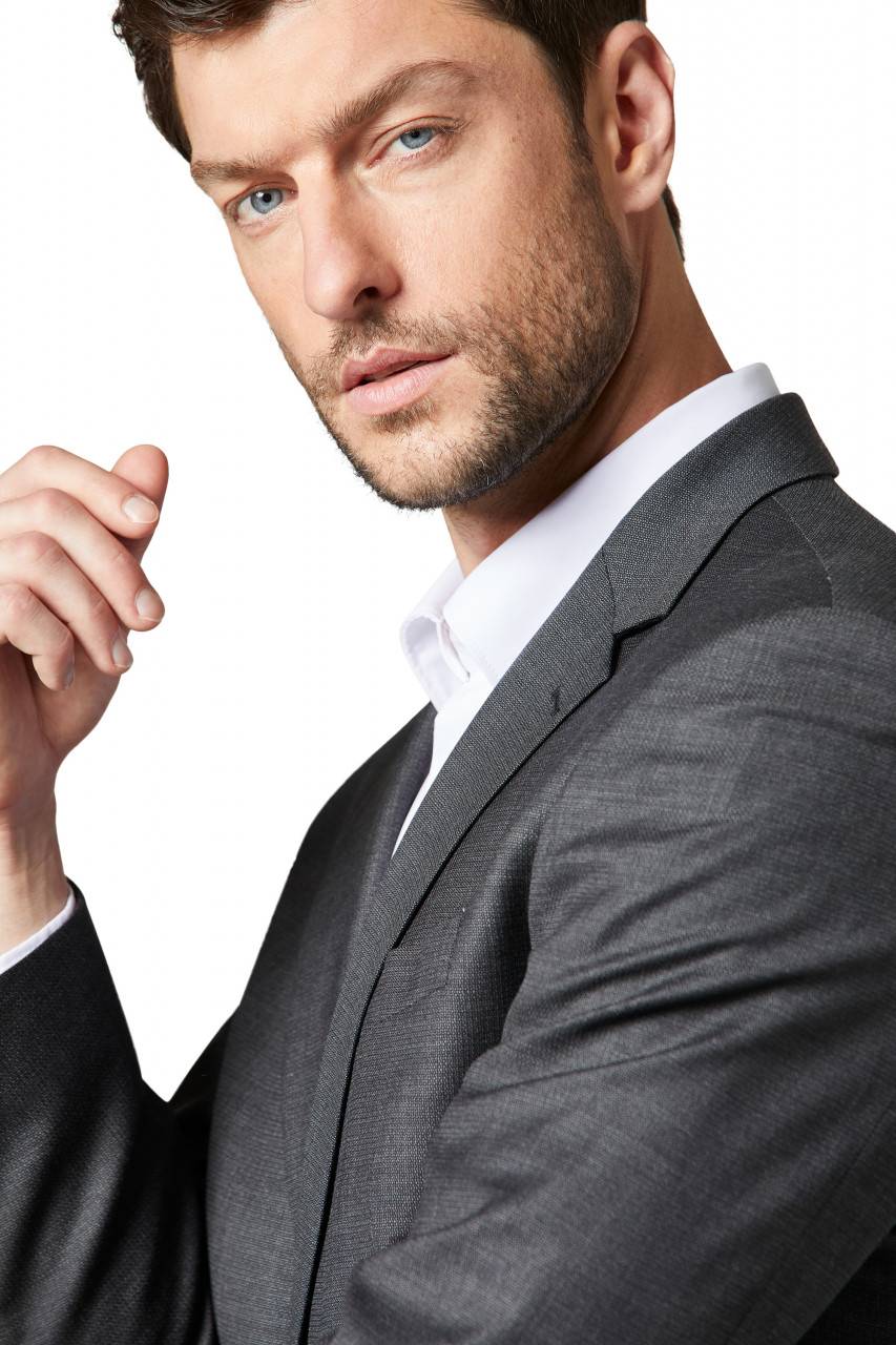 Digel Abito Grigio Digel Lana Stretch Reda Flexo Drop Sei Modern Fit