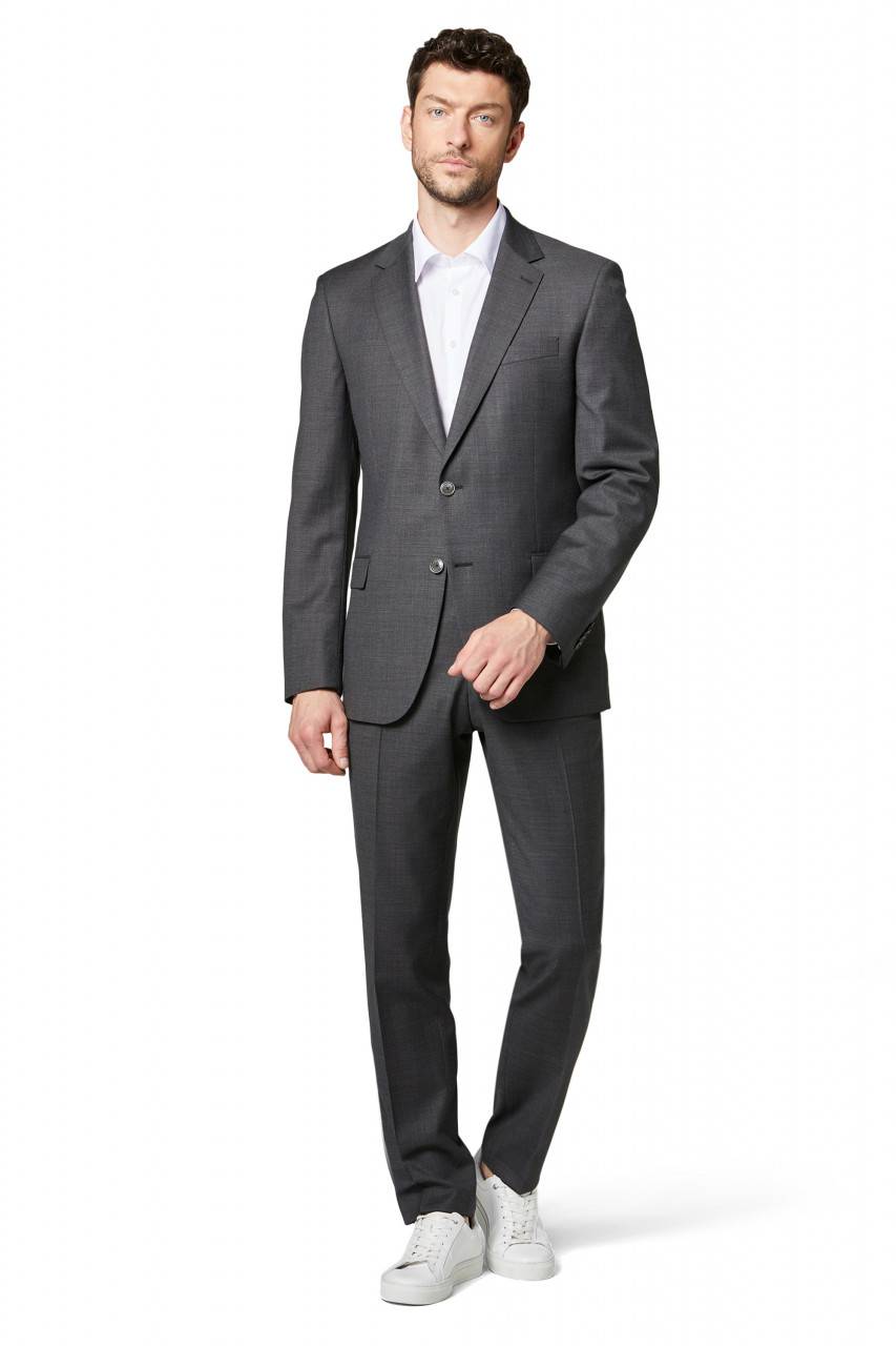 Digel Abito grigio digel lana stretch reda flexo drop sei modern fit