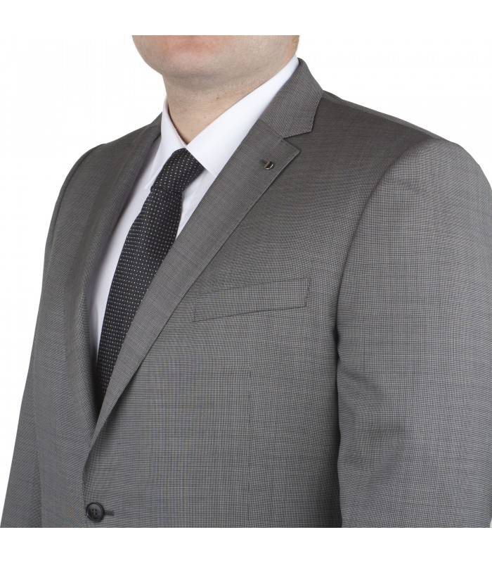 Digel Abito Grigio Digel Taglie Forti Drop Quattro Corto La Reda 110's