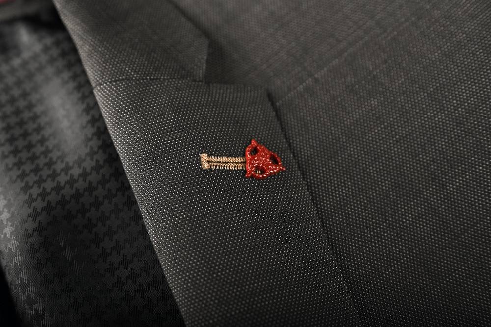 Roy Robson Abito Grigio Roy Robson Slim Fit Lana Merlane