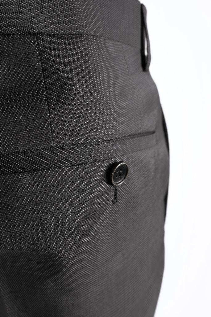 Roy Robson Abito Grigio Roy Robson Slim Fit Lana Merlane