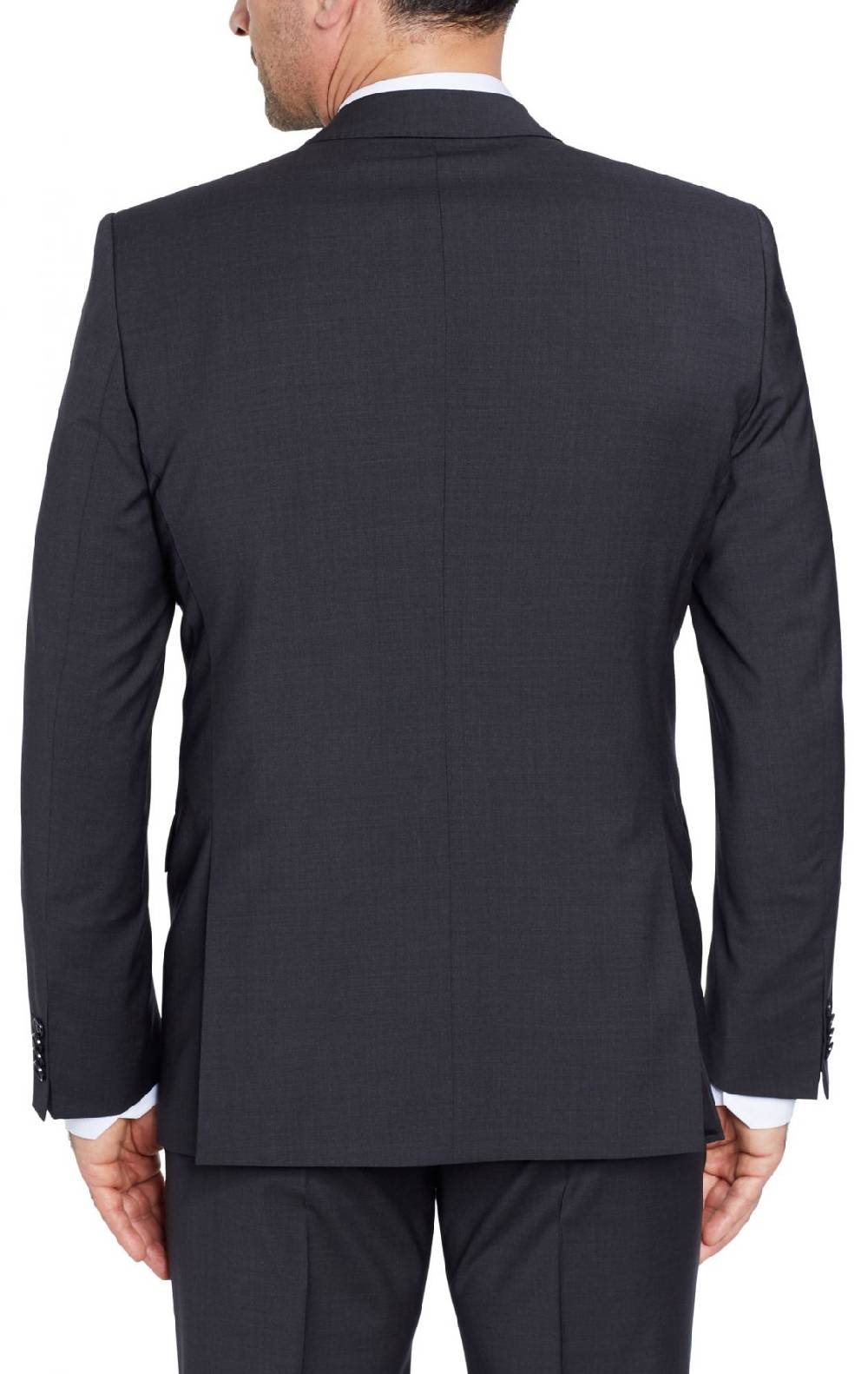 Digel Abito Grigio Scuro Digel Drop Sei Modern Fit In Lana Marzotto 100's