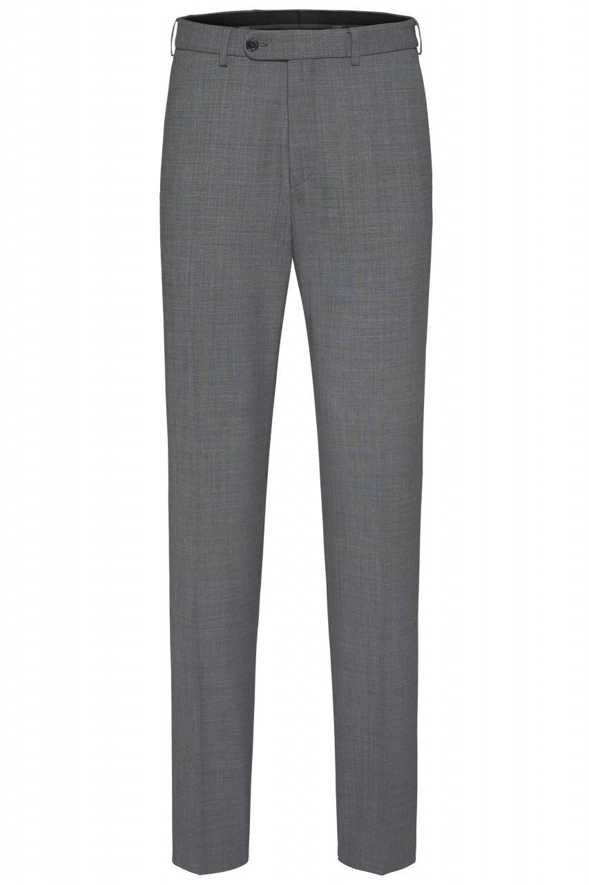 Digel Abito In Lana Stretch Digel Grigio Medio Drop Quattro Corto