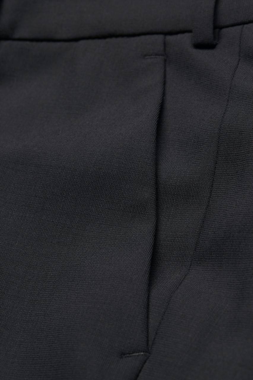 Digel Abito In Lana Stretch Digel Protect3 Nero Drop Sei Modern Fit